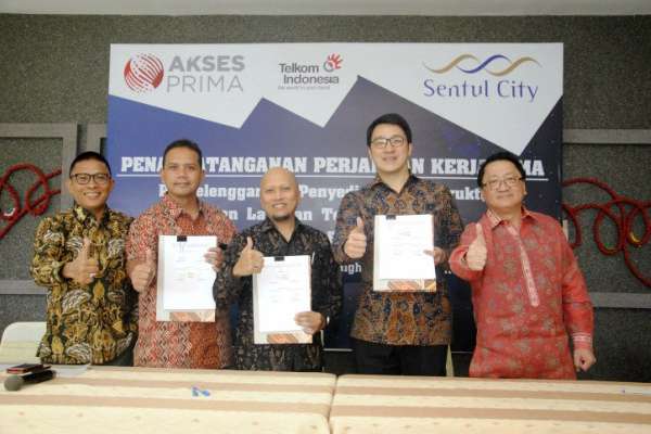 Sentul City Partners with the API-Telkom Consortium to Improve Telecommunications Services